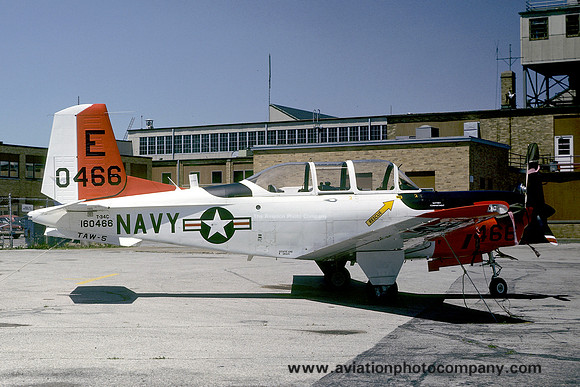 USN TAW-5 Beech T-34C Mentor 160466/E (1978)