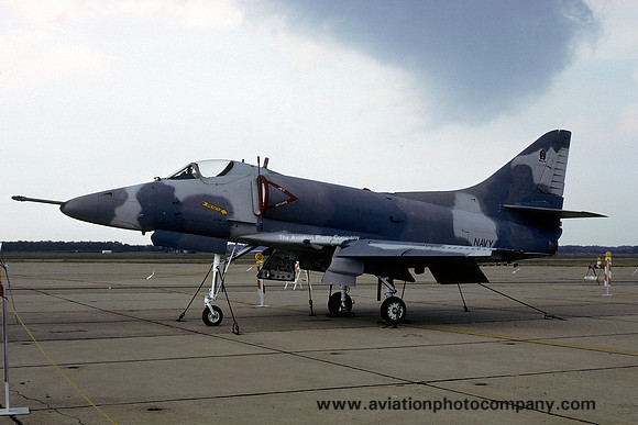 US Navy VF-43 Douglas A-4E Skyhawk 151118 (1979)