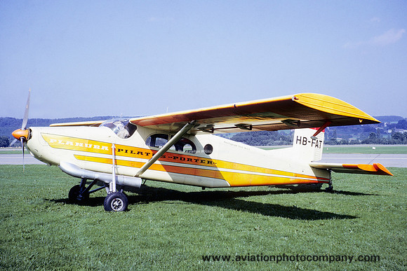 Pilatus Porter HB-FAT (1965)