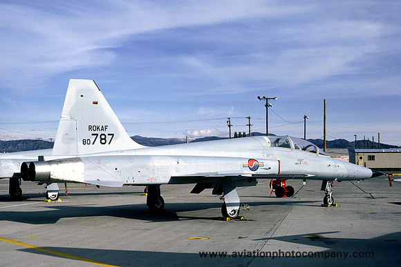 South Korean Air Force Northrop F-5F 80-787 (1980)