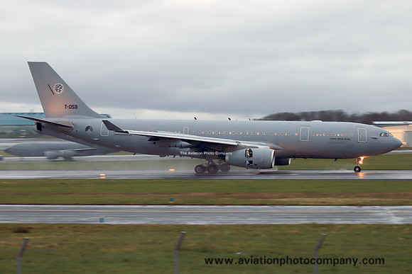 MMU Airbus A330-MRTT T-059 at Prestwick (2024)