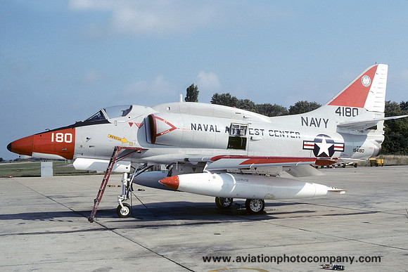 US Navy NATC Douglas A-4F Skyhawk 154180 (1975)