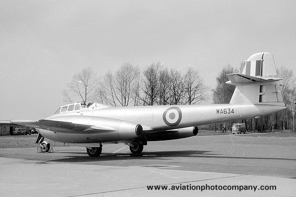 RAF Gloster Meteor T.7 WA634