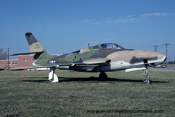 USAF Republic RF-84F Thunderstreak 51-1259 (1979)