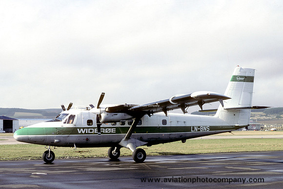 Wideroe DHC-6 Twin Otter LN-BNS (1982)
