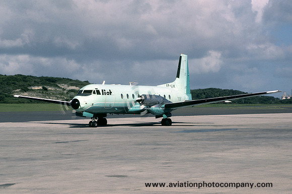 LIAT Hawker Siddeley HS.748 VP-LIK (1981)