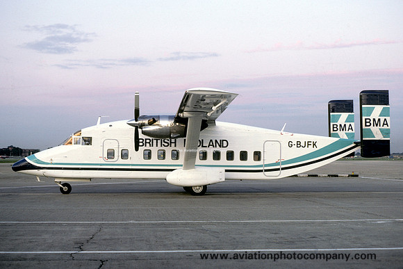British Midland Short SD-330 G-BJFK (1981)