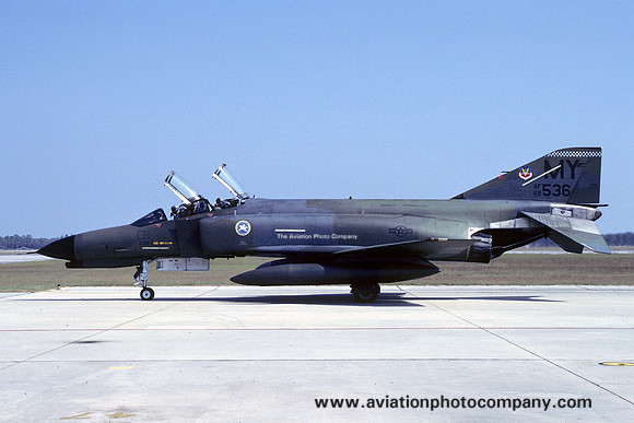 USAF 347 TFW 70 TFS McDonnell F-4E Phantom 68-0536/MY (1984)