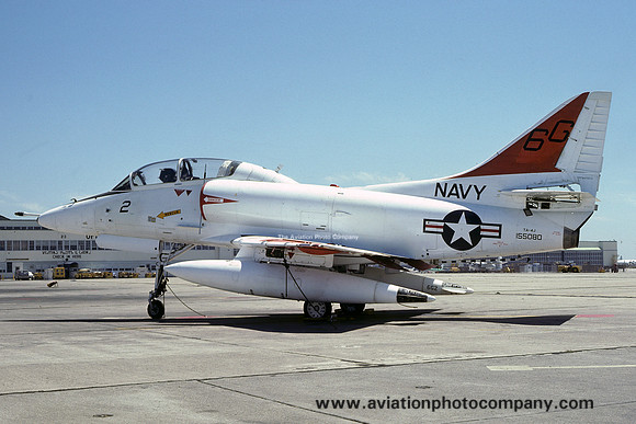 US Navy Alameda Douglas TA-4J Skyhawk 155080/6G-2 (1975)
