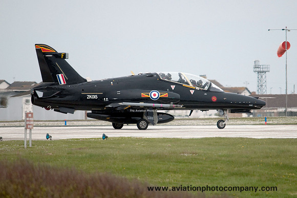 RAF 4 Squadron BAE Hawk T.2 ZK015/F at RAF Valley (2013)