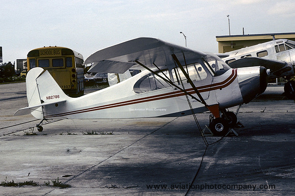 George T Baker Aviation School Aeronca 7AC N82786 (1980)