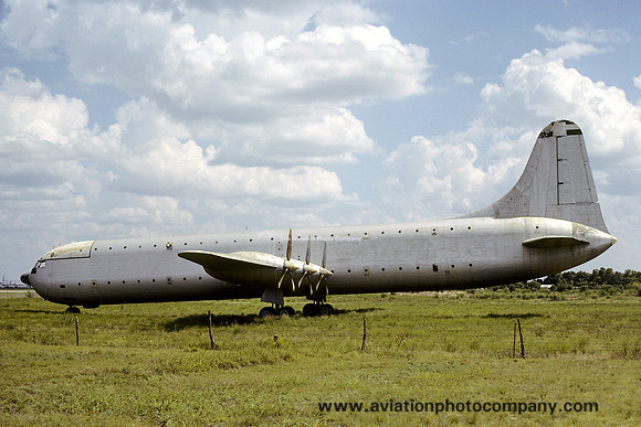 USAF Lockheed XC-99A 43-52436 displayed at San Antonio (1979)