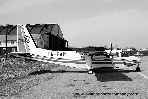 Nordsjofly Britten Norman BN-2 Islander LN-SAM (1978)