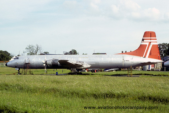 Ex Transmeridian Canadair CL-44D G-AXUL (1980)