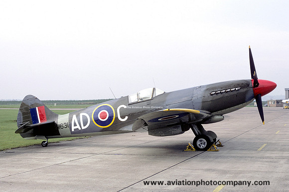 RAF Battle of Britain Memorial Flight Supermarine Spitfire PM631/AD-C (1969)