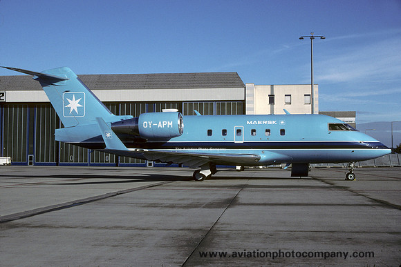Maersk Canadair CL-601 Challenger OY-APM (1999)