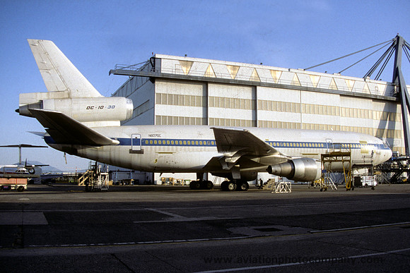 Douglas DC-10-30F N607GC at Naples Capadichino (1998)