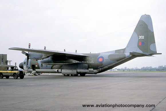 RAF Lyneham Transport Wing Lockheed C-130K Hercules C.1 XV202 (1978)