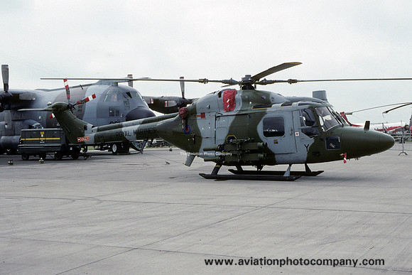 Royal Marines 3 CBAS Westland Lynx AH.7 XZ605/Y (1992)