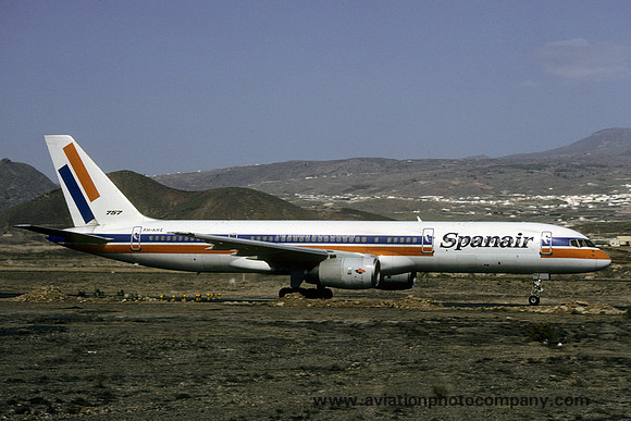 Spanair/Air Holland Boeing 757-200 PH-AHE (1999)