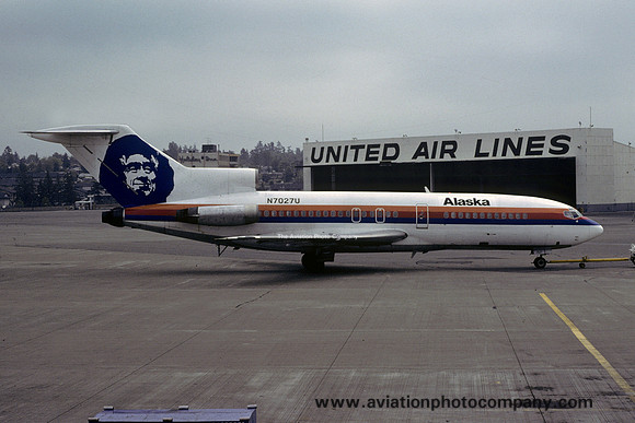 Alaska Airlines Boeing 727-22 N7027U (1980)