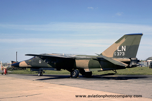 USAF 48 TFW 492 TFS GD F-111F 70-2373/LN (1979)