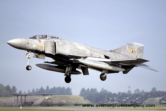 RAF 19 Squadron McDonnell F-4M Phantom FGR.2 XV430/C at RAF Wildenrath (1982)
