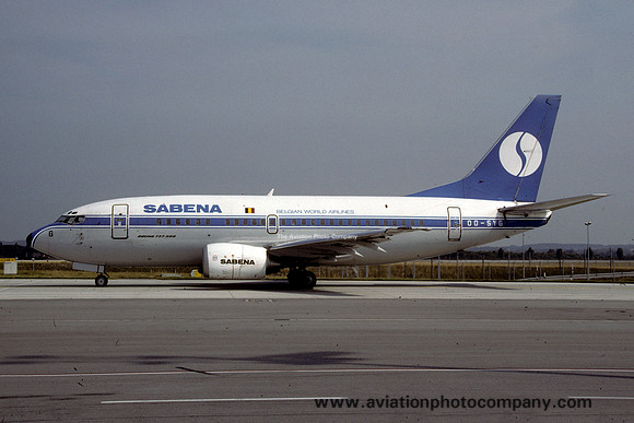 Sabena Boeing 737-500 OO-SYG (1994)