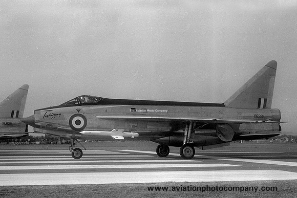 RAF English Electric Lightning F.1 XG331