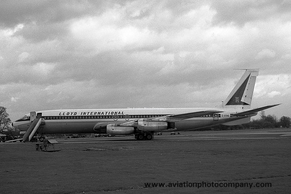 Lloyd International Boeing 707-300 G-AYAG (1970)