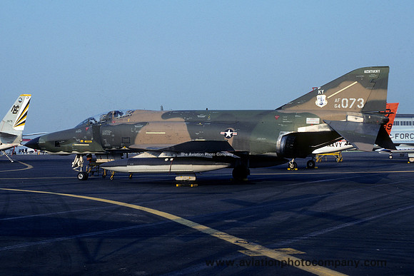 USAF Kentucky ANG 165 TRS McDonnell RF-4C Phantom 64-1073 (1978)