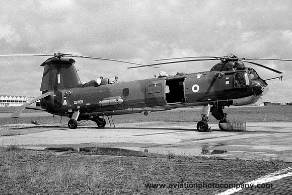 RAF 66 Squadron Bristol Belvedere HC.1 XG468 at RAF Seletar (22.04.1966)