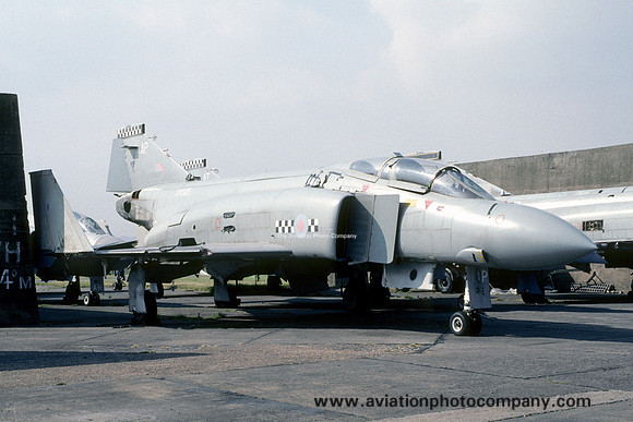 RAF McDonnell F-4K Phantom FG.1 XV585/AP stored at RAF Leuchars (1991)