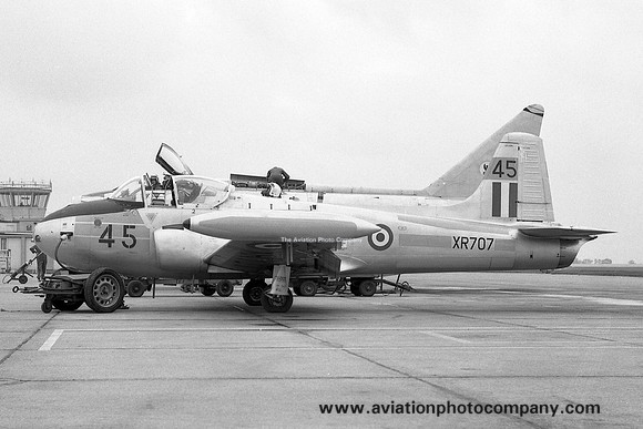 RAF 2 FTS Hunting Jet Provost T.4 XR707/45 (1968)