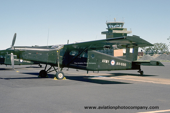 Australian Army Pilatus PC-6 Turbo Porter A14-690 (1980)