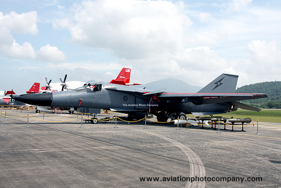 RAAF 6 Squadron GD F-111C A8-125 at LIMA Langkawi (2009)