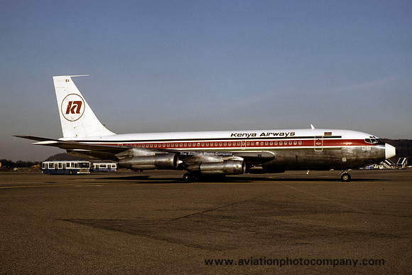 Kenya AIrways Boeing 720 5Y-BBX (1981)
