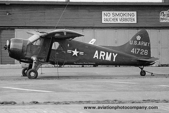 US Army USAREUR DHC-2 U-6A Beaver 54-1728 (1966)