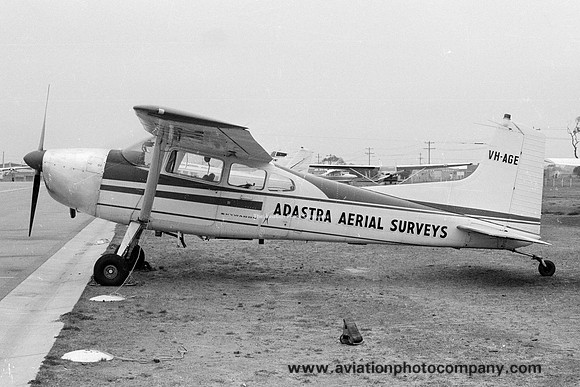 Adastra Aerial Surveys Cessna 185A VH-AGE (1970)
