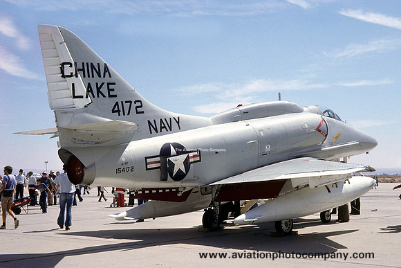 US Navy China Lake Douglas A-4F Skyhawk 154172 (1976)