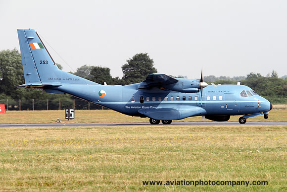 Irish Air Corps 101 Squadron CASA CN.235MP 253 at RIAT Fairford (2013)