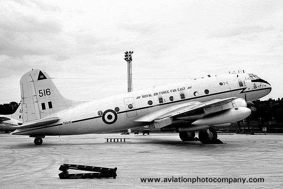 RAF Far East 48 Squadron Handley Page Hastings C.1A TG516 (1967)