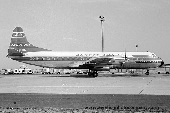 Ansett ANA Lockheed Electra VH-RMB (1968)