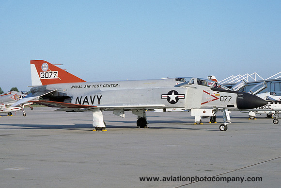 US Navy NATC McDonnell F-4J Phantom 153077 (1975)