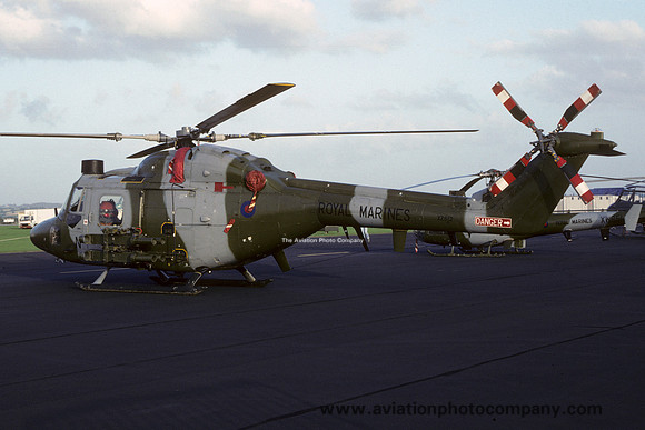 Royal Marines 3 CBAS Westland Lynx AH.7 XZ612/N (1992)