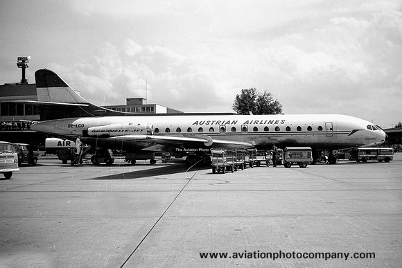 Austrian Airlines Sud Caravelle OE-LCO (1970)