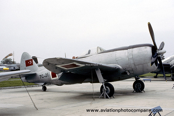 Turkish Air Force Republic P-47D TC-21 at the THK Museum