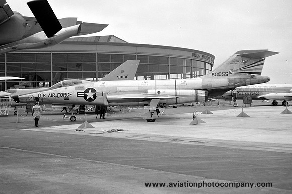 USAF 66th TRW McDonnell RF-101C 56-0055 at Paris Airshow