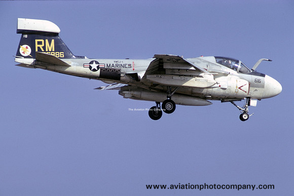USMC VMCJ-1 Grumman EA-6A 156986/RM-616 (1975)