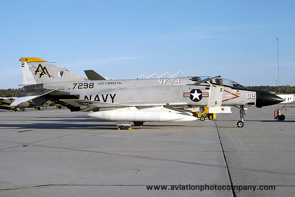 US Navy VF-74 McDonnell F-4J Phantom 157298/AA-02 (1975)